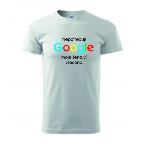 Pánské tričko - Google
