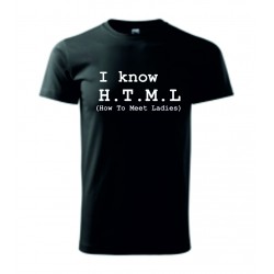 Pánské tričko - H.T.M.L.