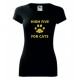 Dámské tričko - HIGH FIVE FOR CATS