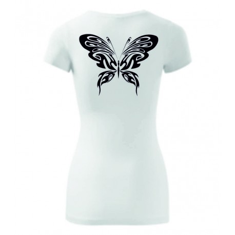 Dámské tričko - Motýl záda