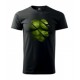 Pánské tričko - Zelené tělo - imitace roztrhání